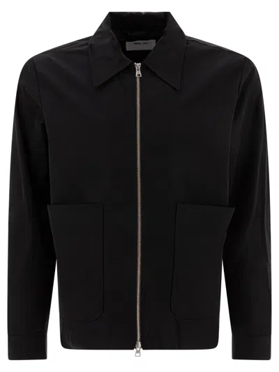 Nn07 Nn.07 "gael" Overshirt In Black
