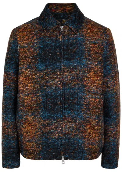 NN07 NN07 GAEL PATTERNED WOOL-BLEND JACKET