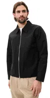 Nn07 Gael Technical Jacket Black In Black