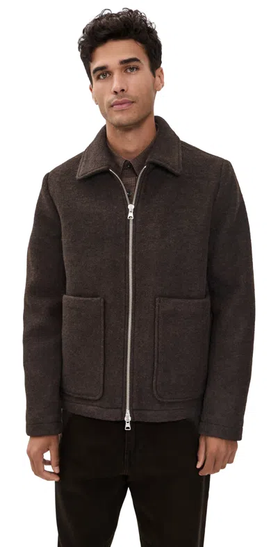 Nn07 Gael Zip Jacket Dusky Port