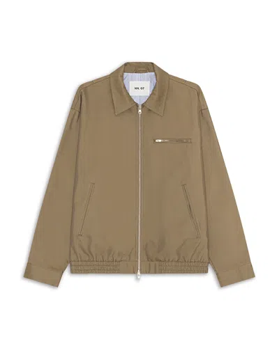 Nn07 Gideon Jacket In Brown
