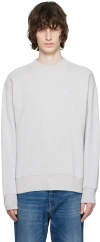 Nn07 Gray Briggs 3503 Sweatshirt In Harbor Mist