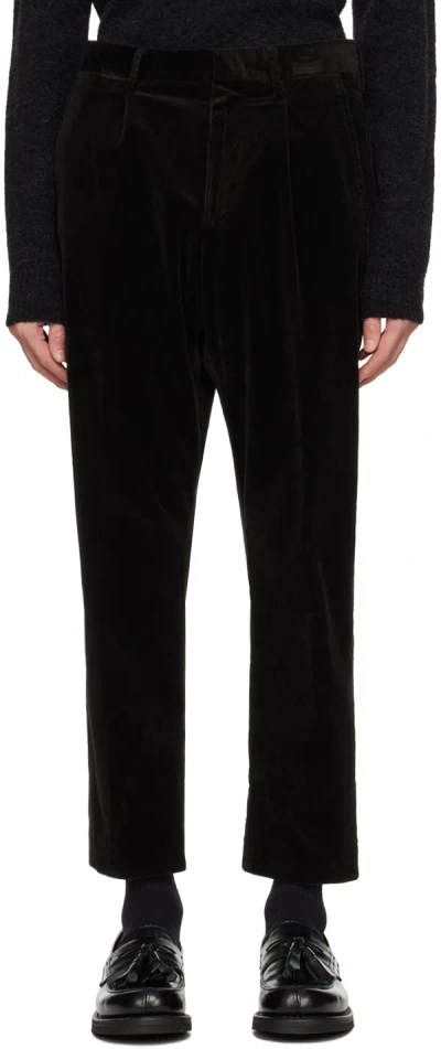 Nn07 Green Bill 1075 Trousers In Dark Army