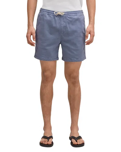 Nn07 Gregor 1154 Drawstring 6.3 Shorts In Blue