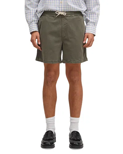 Nn07 Gregor 1154 Drawstring 6.3 Shorts In Green