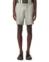 Nn07 Linen Gregor Shorts In Gray