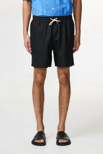 Nn07 Gregor Regular Shorts In Black