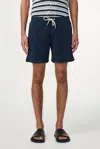Nn07 Gregor Regular Shorts In Navy Blue In Blue