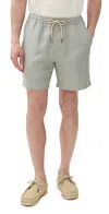 Nn07 1454 Gregor Linen Drawstring Shorts