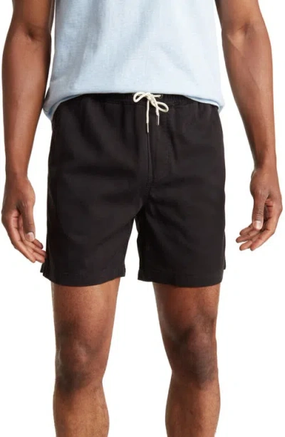 Nn07 Gregor 1154 Elasticated-waistband Shorts In Black