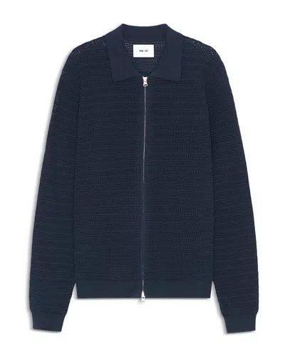 NN07 NN07 GUSTAV LONG SLEEVE ZIP SWEATER