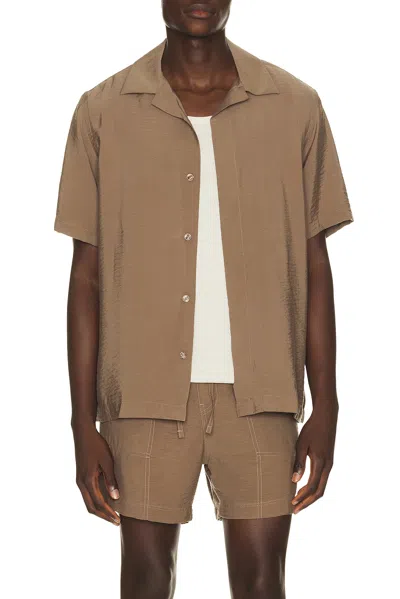 Nn07 Hank Short Sleeve Shirt 5971 In Gold