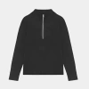 Nn07 6350 Harald Half Zip Sweater In Blue