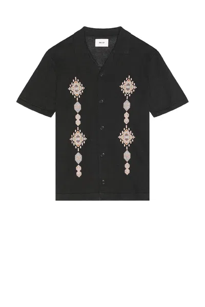 Nn07 Henry Shirt In Black