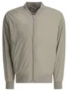 Nn07 Nn.07 "dixon" Bomber Jacket In Gray
