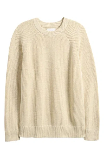 Nn07 Jacob Cotton Rib Sweater In White