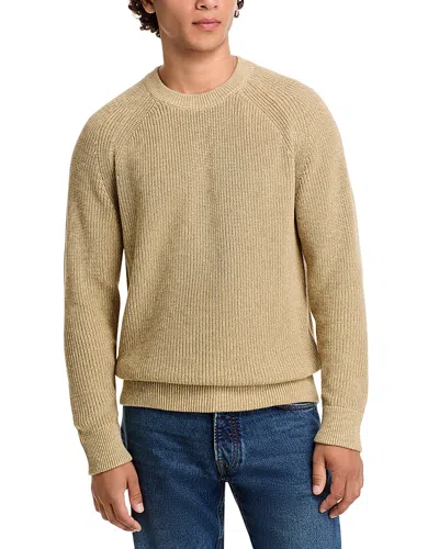 Nn07 Jacobo 6470 Cotton Regular Fit Crewneck Sweater In Desert Khaki