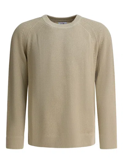 Nn07 Jacob 6470 Crewneck Sweater Raglan Sleeves In Neutral