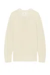 Nn07 Ribbed Crew-neck Sweater In Ivory