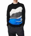 Nn07 Jason Sweater In Black Multi In Multi