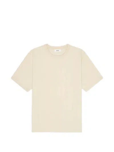 Nn07 Jett 30026 Cotton-jersey T-shirt In Neutral