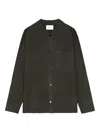 Nn07 Jonas Pocket Shirt In Gray