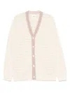 Nn07 Josh Cardigan Ivory In Neutral