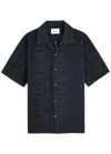 Nn07 Julio 5392 Camp-collar Broderie Anglaise Cotton Shirt