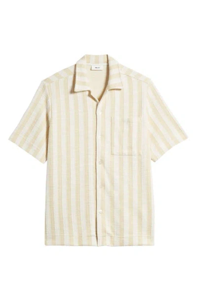 Nn07 Khaki Julio 3515 Shirt In Khaki Stripe