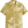 Nn07 Julio 5392 Eyelet Camp Shirt In Evergreen