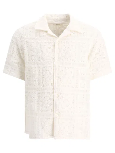 Nn07 Julio Crochet Shirts White In Neutral