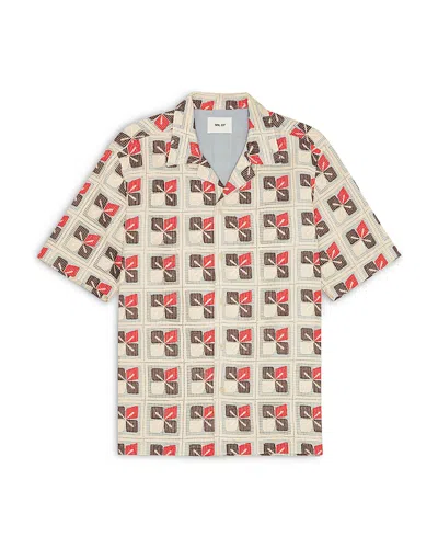 Nn07 Julio Patterned Shirt In Multi