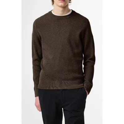 Nn07 Kaley 6499 Cotton Crewneck Sweater In Green