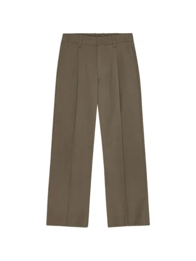Nn07 Kay Pleated Trousers In Brown