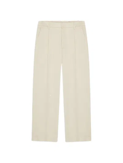Nn07 Kay Pleated Trousers In Gray