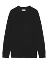 Nn07 Kkevin 6600 Ribbed Sweater In Black
