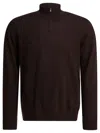 Nn07 Brown Merino Wool Knitwear In Brown