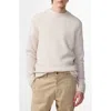 Nn07 Lee 6598 Wool Blend Crewneck Sweater In White