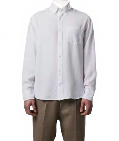 Nn07 Levon Button Down Shirt In White