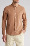 Nn07 Levon Slim Fit Button-down Shirt In Nougat