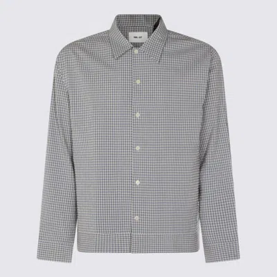 Nn07 Light Blue Cotton Shirt In Multi