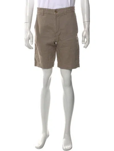 Pre-owned Nn07 Linen Chino Shorts In Neutral