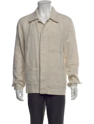 Pre-owned Nn07 Linen Long Sleeve Shirt In Neutral