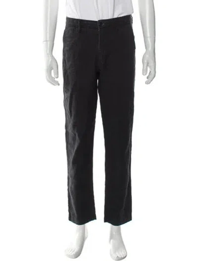 Pre-owned Nn07 Linen Pants In Black