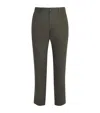 Nn07 Linen Theo Slim Trousers In Green