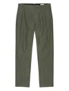 Nn07 Linen Trousers In Green