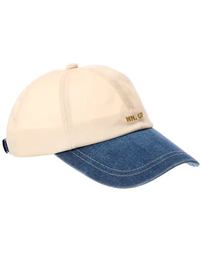 Nn07 Nn.07 Logo Cap In Neutral