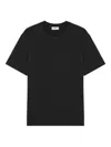 Nn07 Logo-embroidered T-shirt In Black