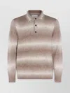 Nn07 Long Sleeve Crew Sweater With Ribbed Cuffs And Hem In Brown