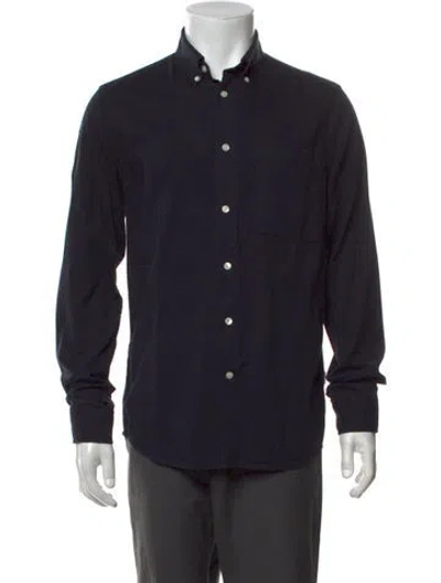 Pre-owned Nn07 Long Sleeve Dress Shirt In Black